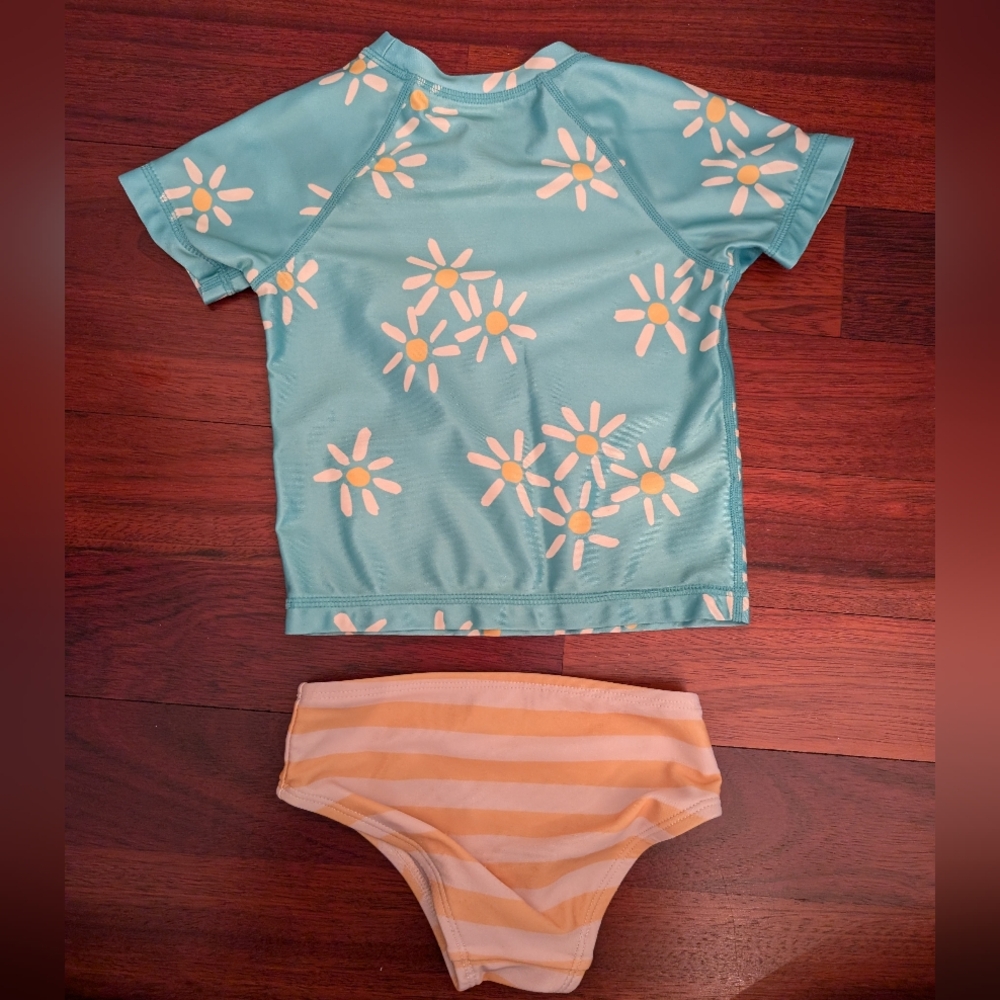 Tea Collection Two Piece Rash Guard Set - Picture 2 of 2